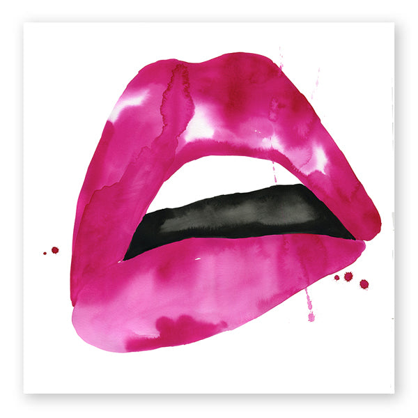 Cora Limited Edition Signed Lips Print