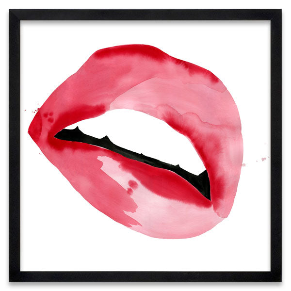 Hazel Limited Edition Signed Lips Print