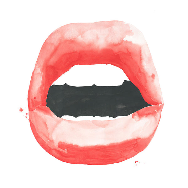 Lola Limited Edition Signed Lips Print