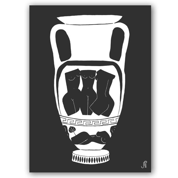 Urn no.1 LIMITED EDITION Screenprint