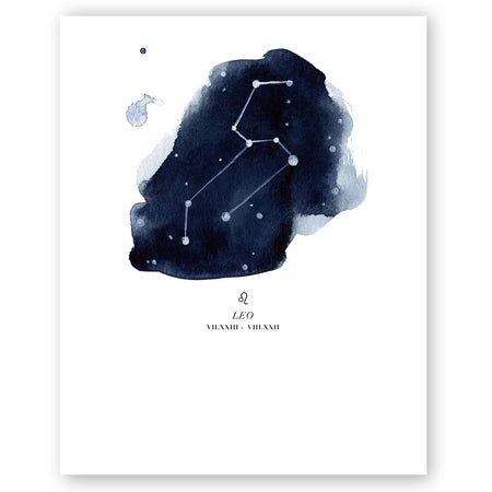 Libra Zodiac Constellation Print