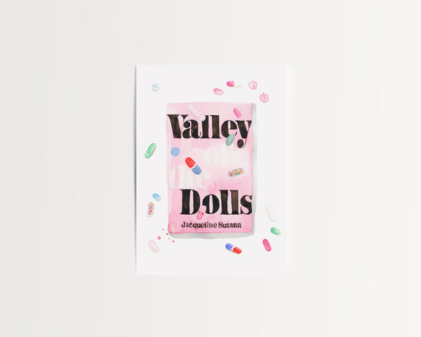 Valley of the Dolls Book Cover Print