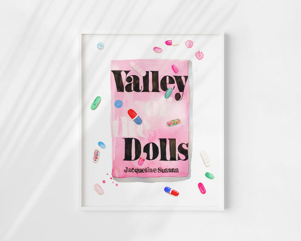 Valley of the Dolls Book Cover Print