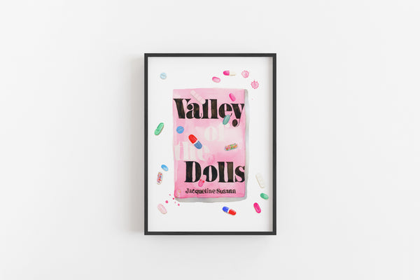 Valley of the Dolls Book Cover Print