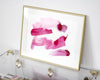 'Pink Abstract I' Print