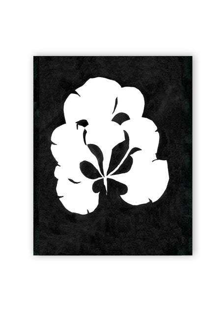 Nude No. 1 Print - White on Black