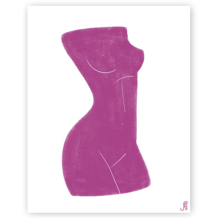 Nicole Limited Edition Signed Lips Print