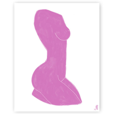 Jade Limited Edition Signed Lips Print