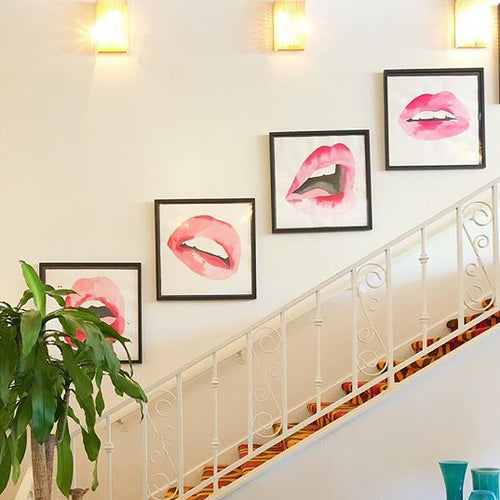 Harper Limited Edition Signed Lips Print