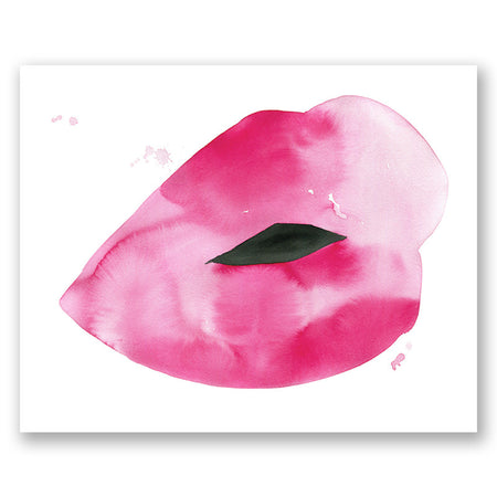 Hazel Limited Edition Signed Lips Print