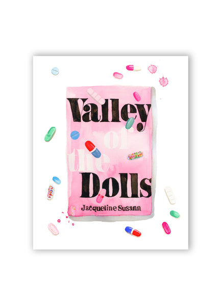 Valley of the Dolls Book Cover Print
